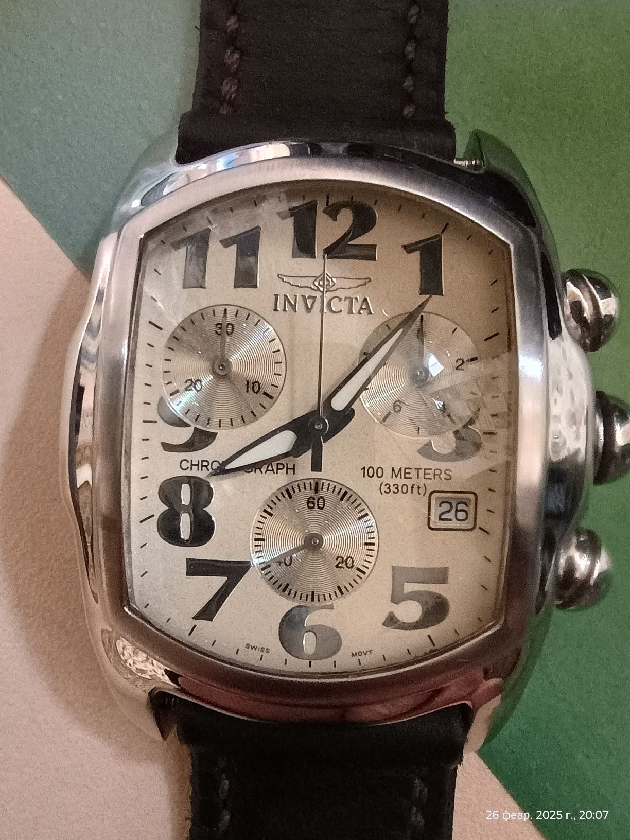 Хронограф Invicta lupah. Обмін. 100м.