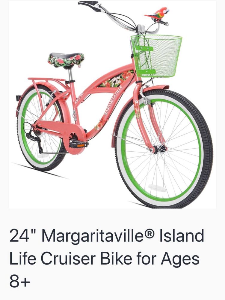 Велосипед 8+, «24» Margaritaville Island Life Cruiser Bike