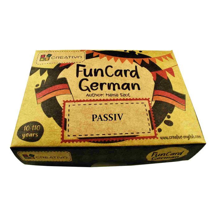 Fun Card German. Passiv Creativo