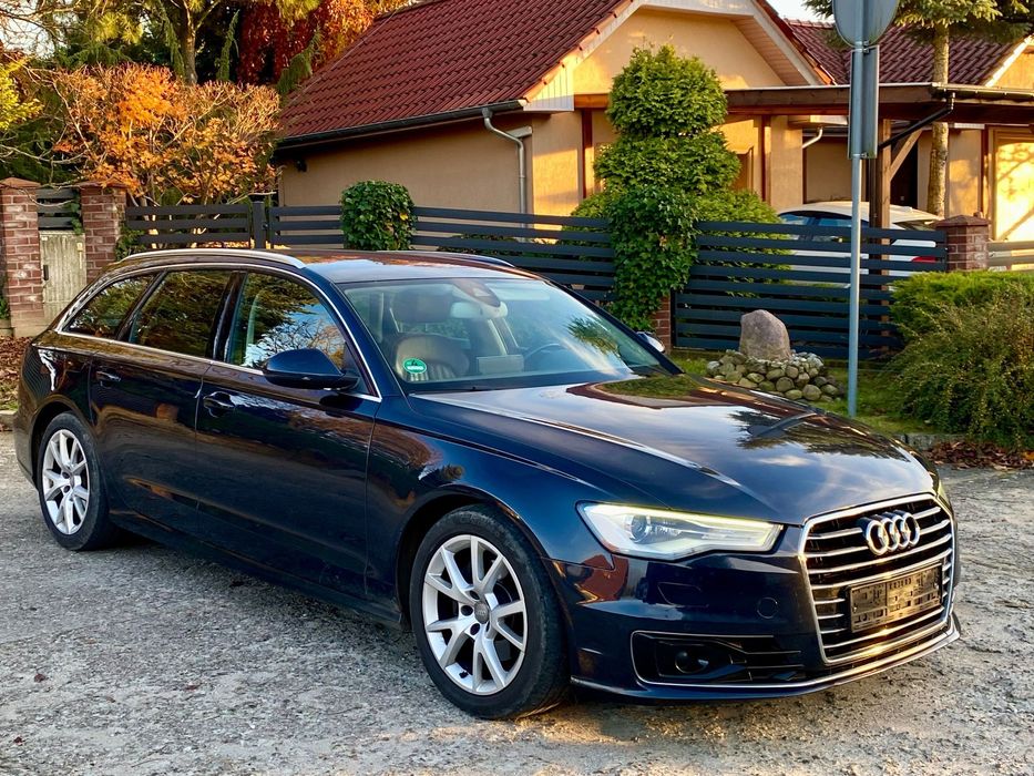 Audi A6 Skóra Virtual kokpit Pneumatyka Webasto ACC Hak