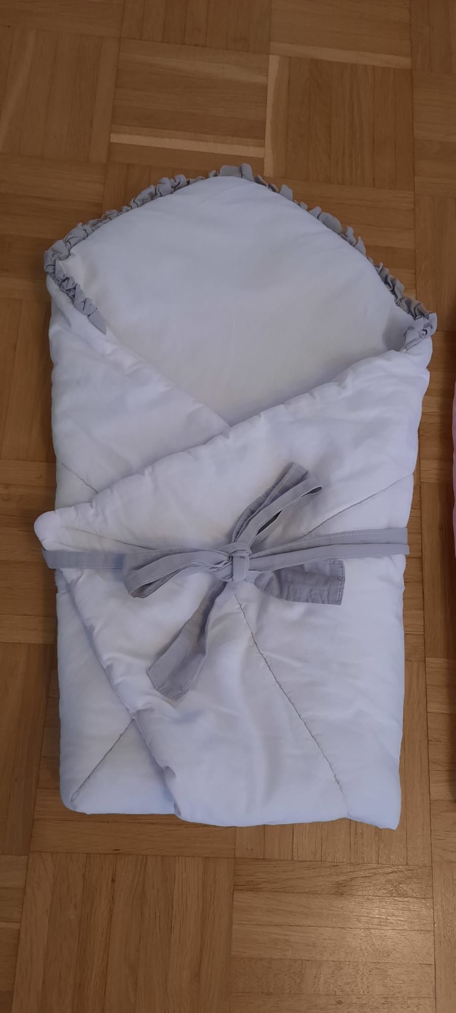 Rożek otulacz dla dziewczynki