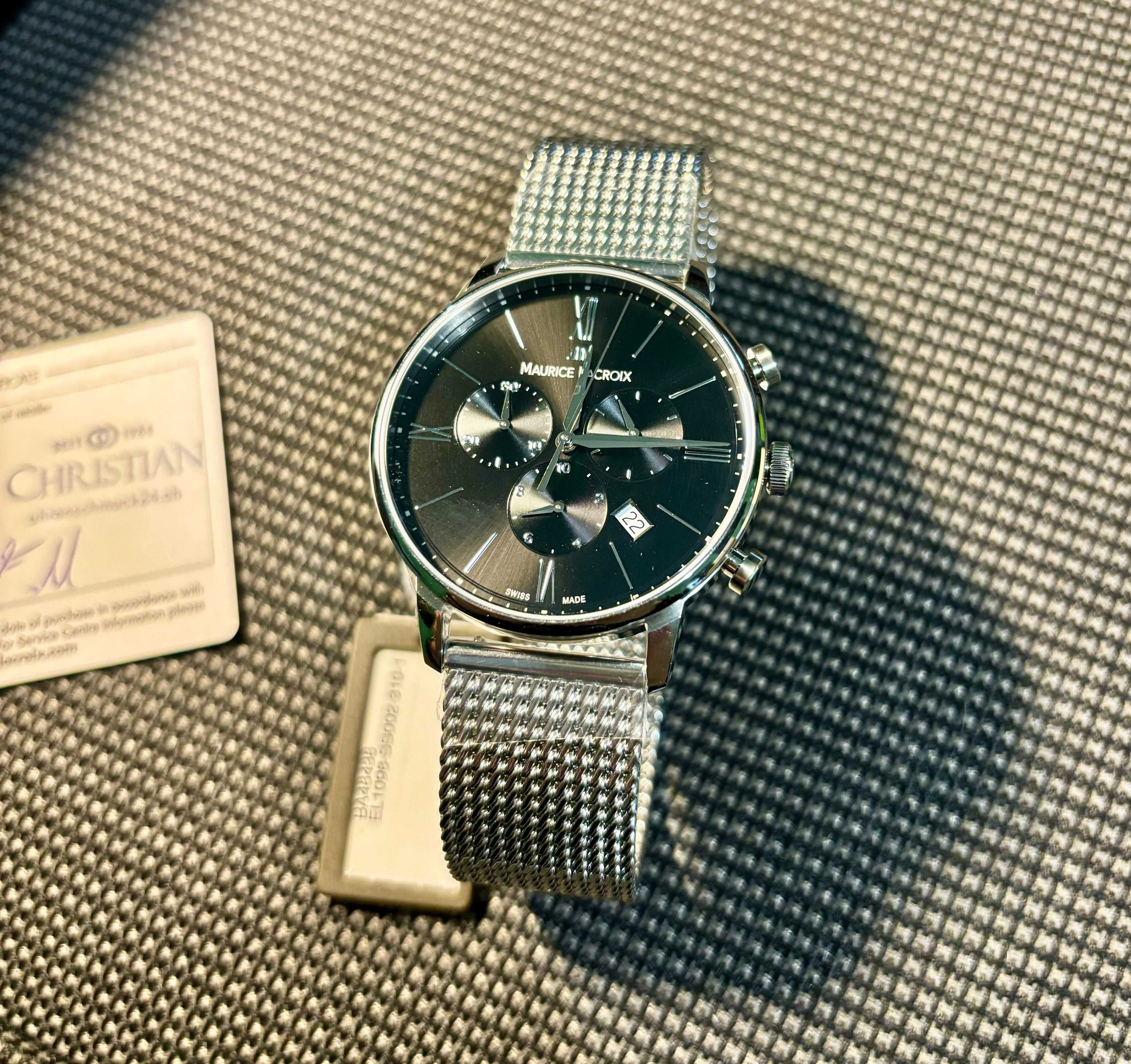nowy! okazyjnie zegarek męski Maurice Lacroix Eliros Gent Chronograph