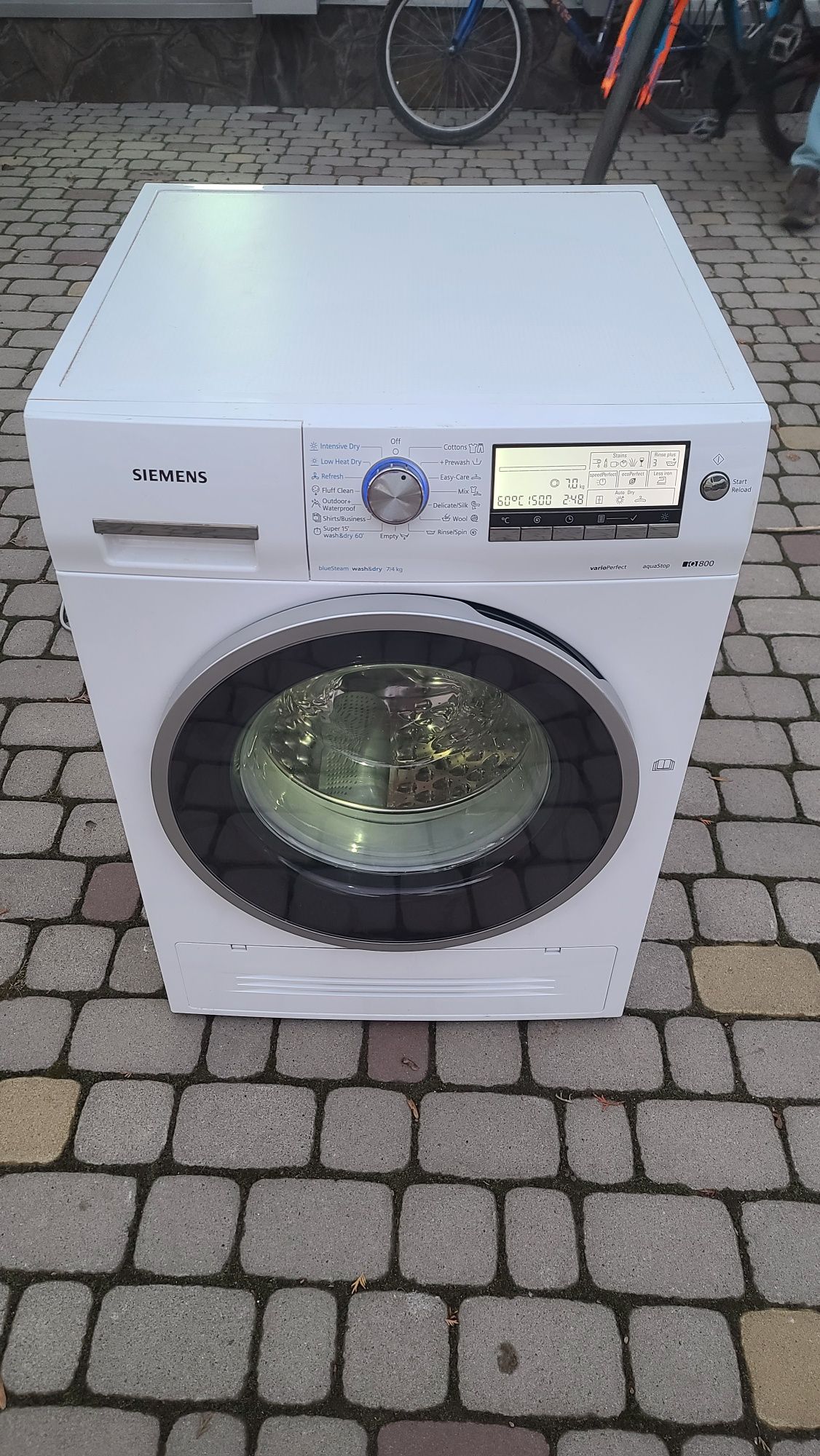 Пральна стиральная машина з сушкою Siemens 7/4Kg