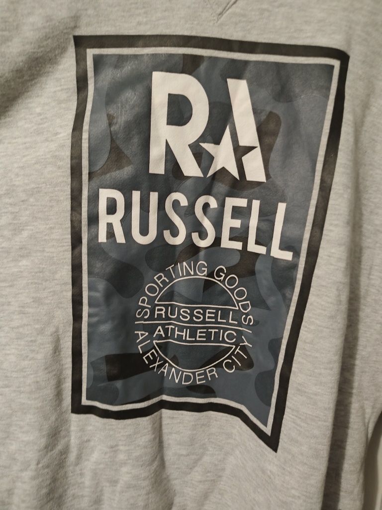 Bluza męska Russell Athletic szara z USA r M