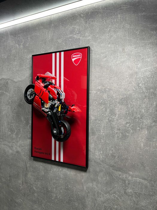 Арт Тримач Рамка для LEGO Technic Ducati Panigale V4 R 42107 Мотоцикл