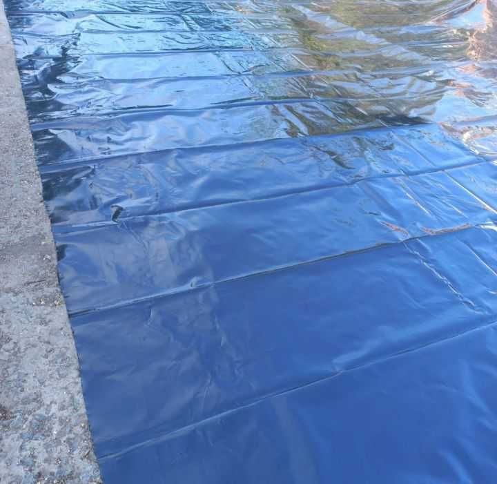 ПВХ пленка для накрытия прудов, бассейнов, водоемов. Тент, брезент