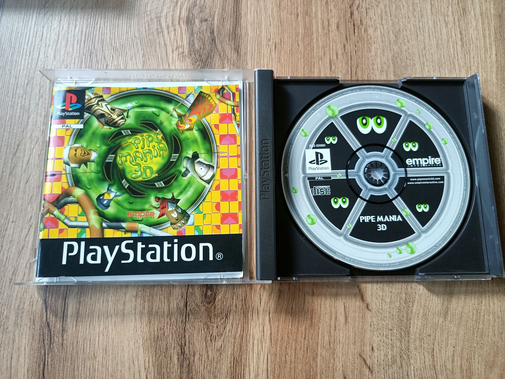 Pipe Mania 3D PSX Playstation 1