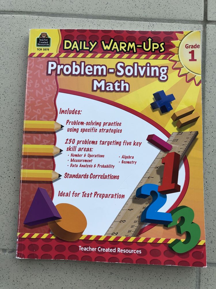 Książka do nauki angielskiego dla dzieci problem solving math