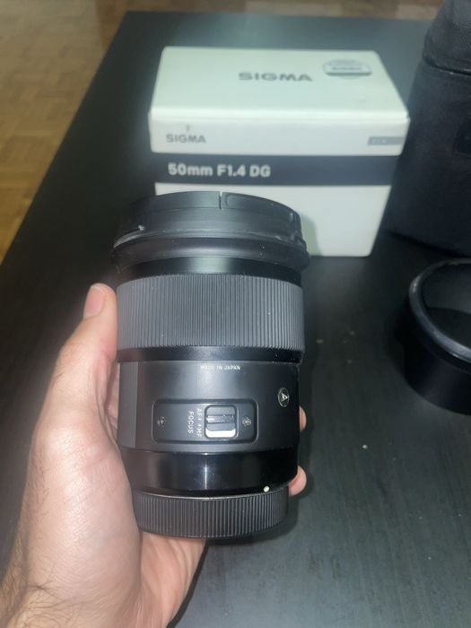 Sigma art 50 1:4 Canon