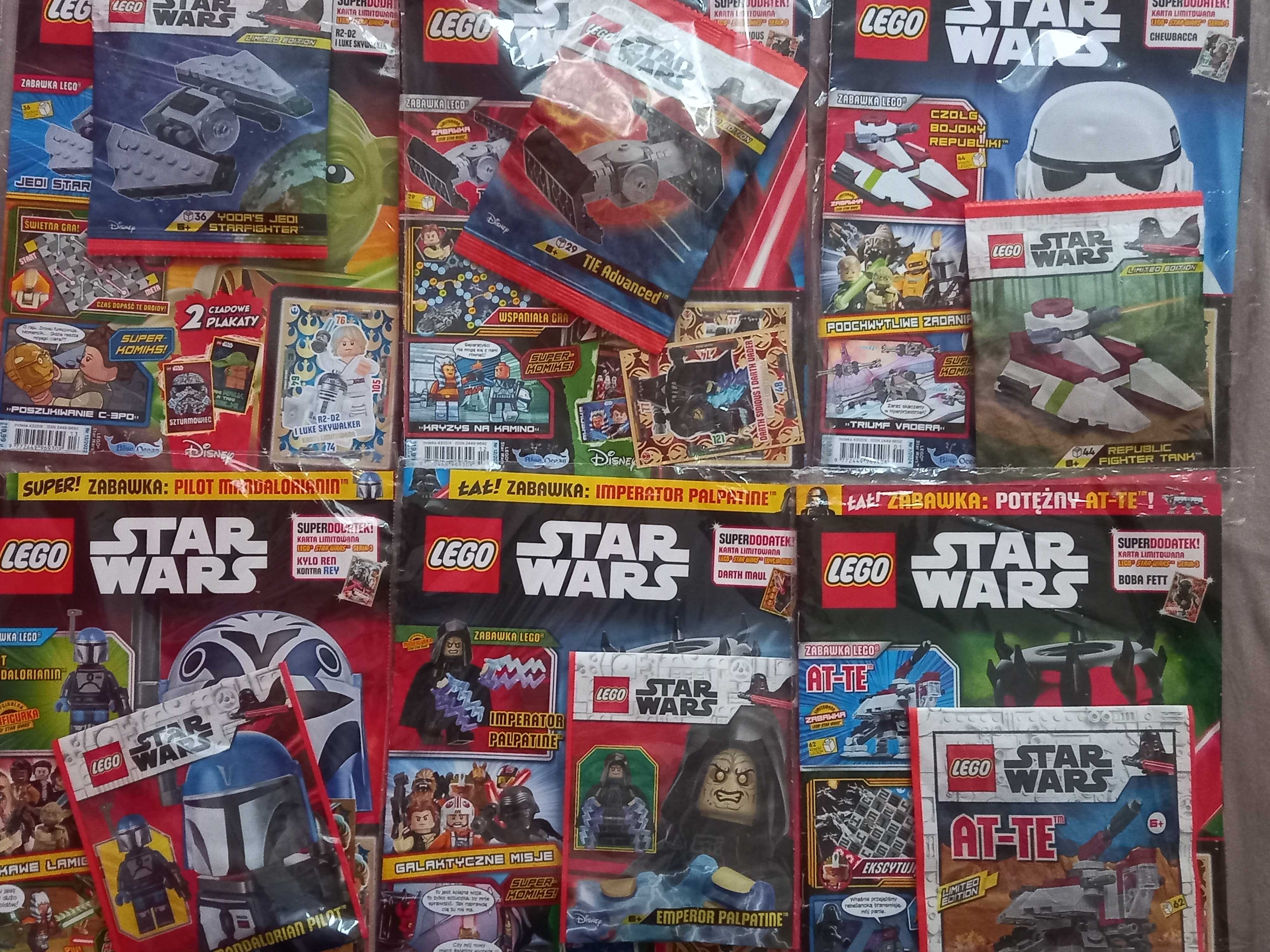 6 magazynów lego star wars