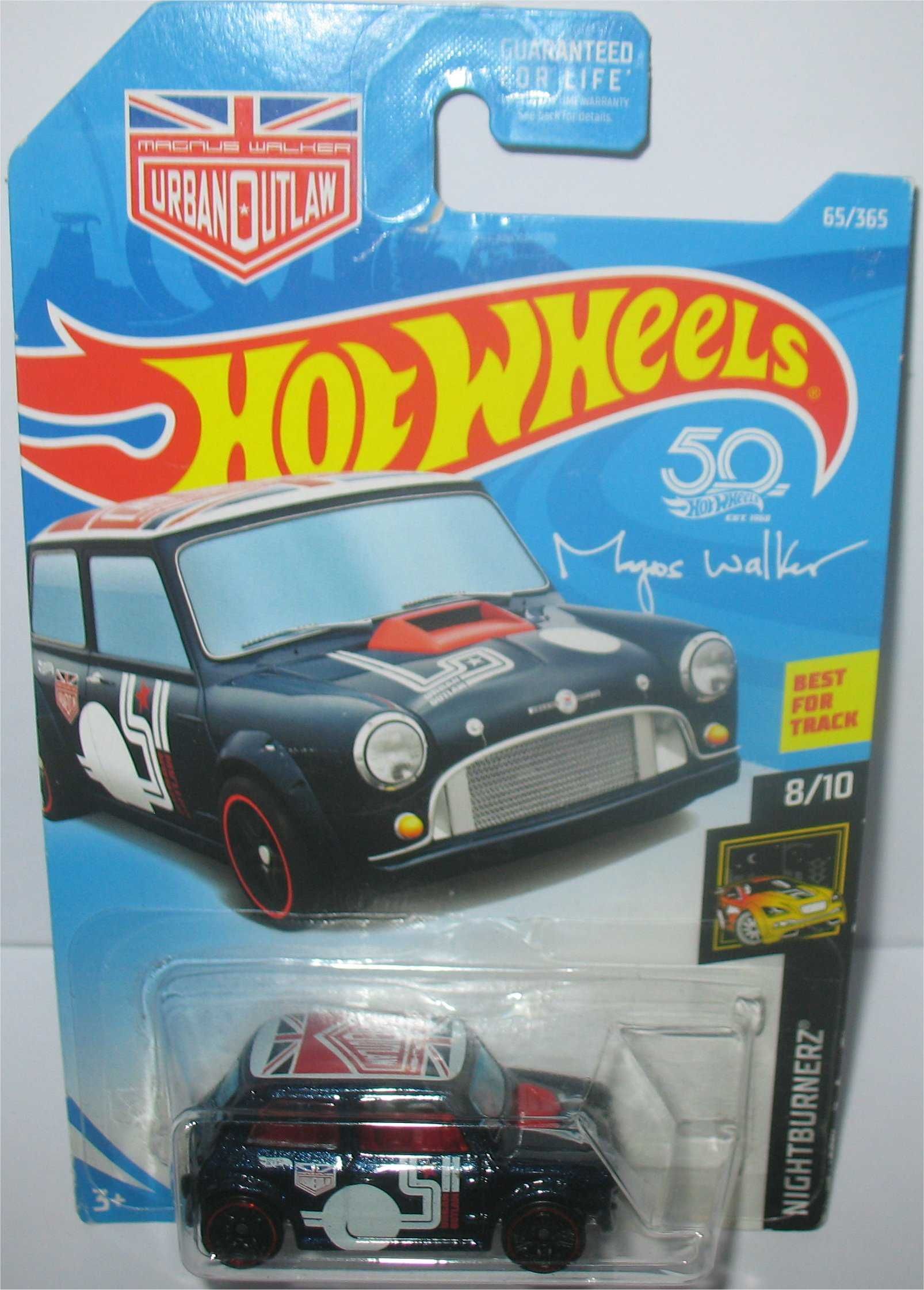 Hot Wheels - Morris Mini - Magnus Walker (cartão longo - 2018)