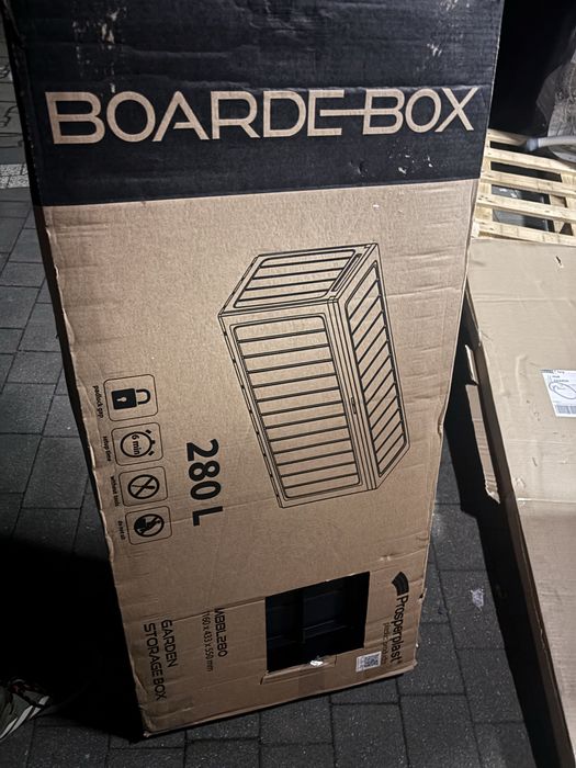 Skrzynia ogrodowa Boardebox 280L na balkon taras ogród