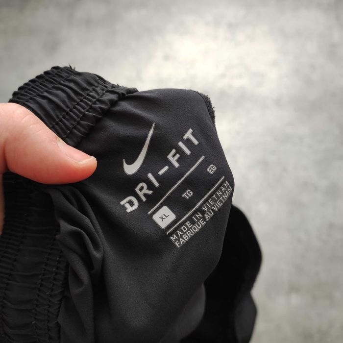 MĘSKIE Dresy Śliskie Cienkie Sportowe Trening Nike Dri-Fit Siłownia