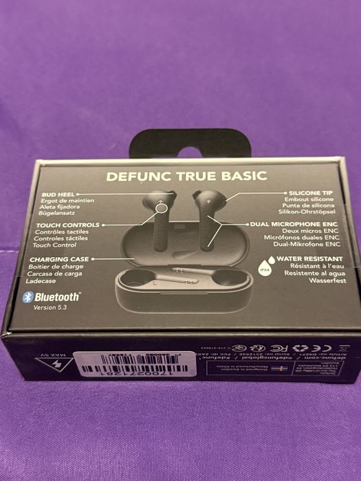 Auriculares bluetooth Defunc true basic