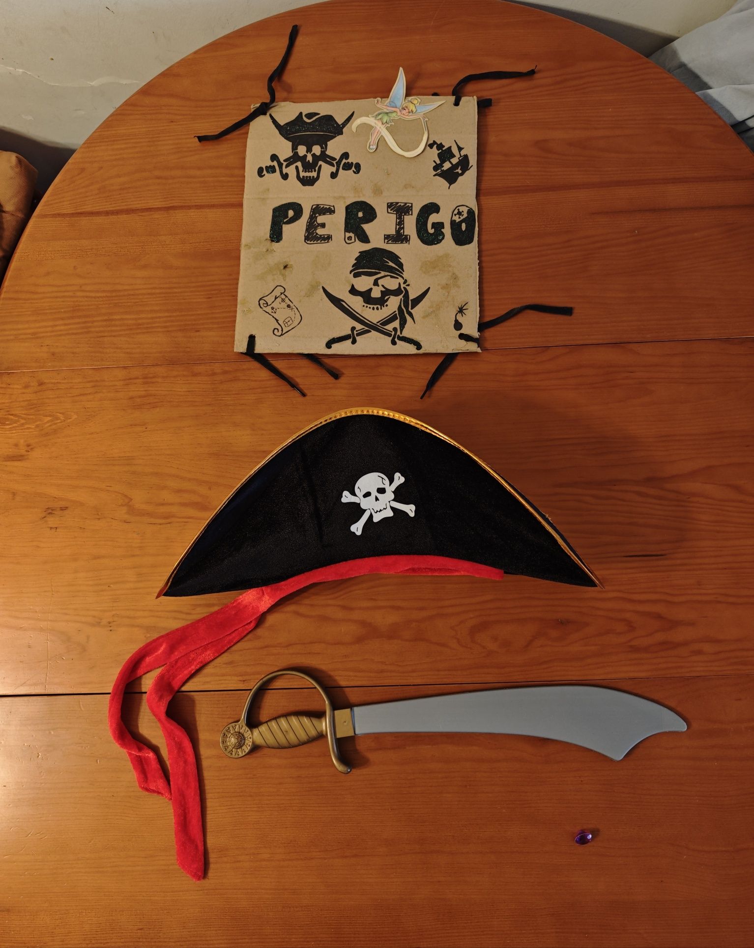 Conjunto pirata Homem Tam. L