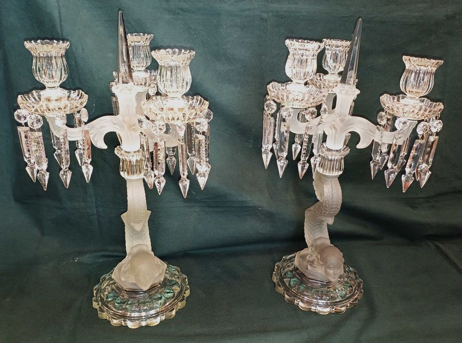 Par Candelabros 3 Lumes Sereia