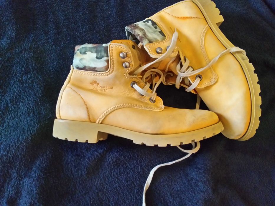 Мужские,кожаные ботинки,Panama Jack,Испания