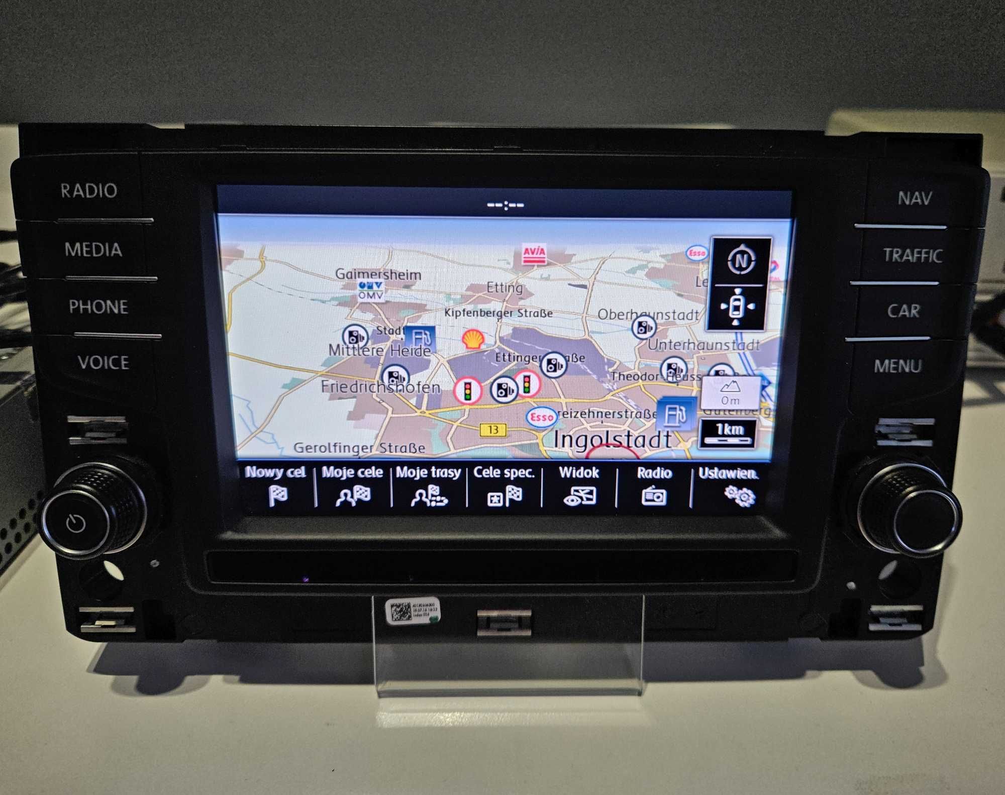 Nawigacja VW GOLF 7 Czytnik MIB1 MAPA 2024 Full Odblokowana VIM CP-OFF