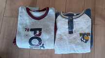 Lote 2 pijamas criança - 12 anos
