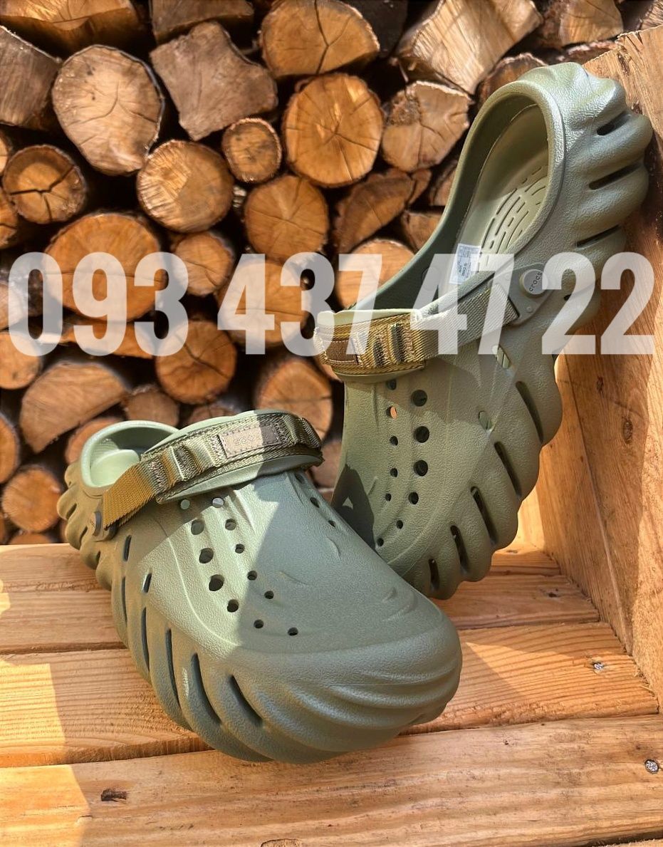 Crocs  ECHO CLOG Крокси Сабо Новинка сезону Унісекс