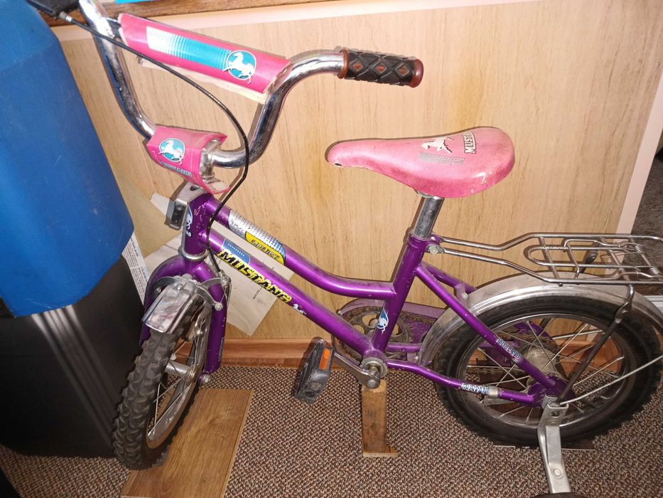 Велосипед дитячий колеса 14", Велобег колеса 12"