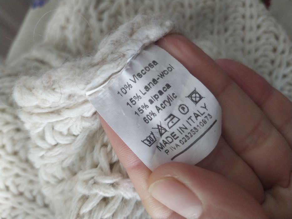 Подовжений светер плаття сукня тепла в'язана