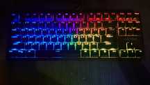 Клавиатура механическая Hator Rockfall Mecha TKL 2 Orange