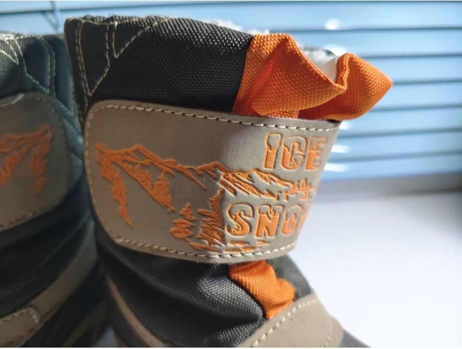 Тёплые зимние сапоги для мальчика, 27