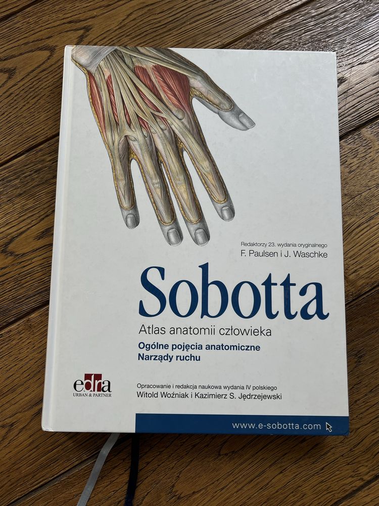 Atlas anatomii człowieka, Sobotta Tom 1