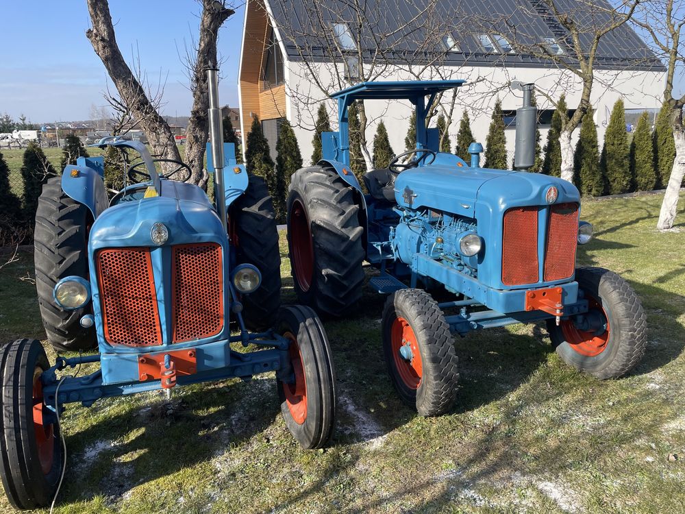 Zabytkowe traktory Fordson New Major 1953 i Power Major 1960