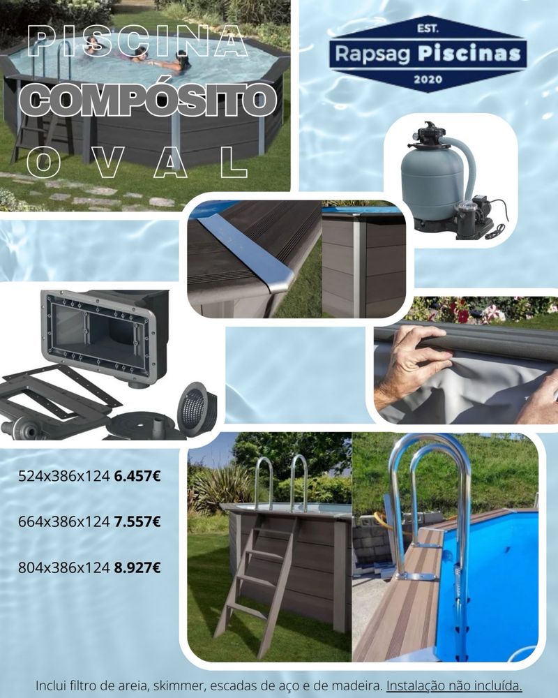 Piscinas RAPSAG Composito GRE