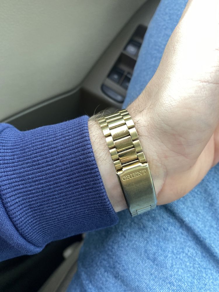 Orient Crystal 21JEWELS Gold