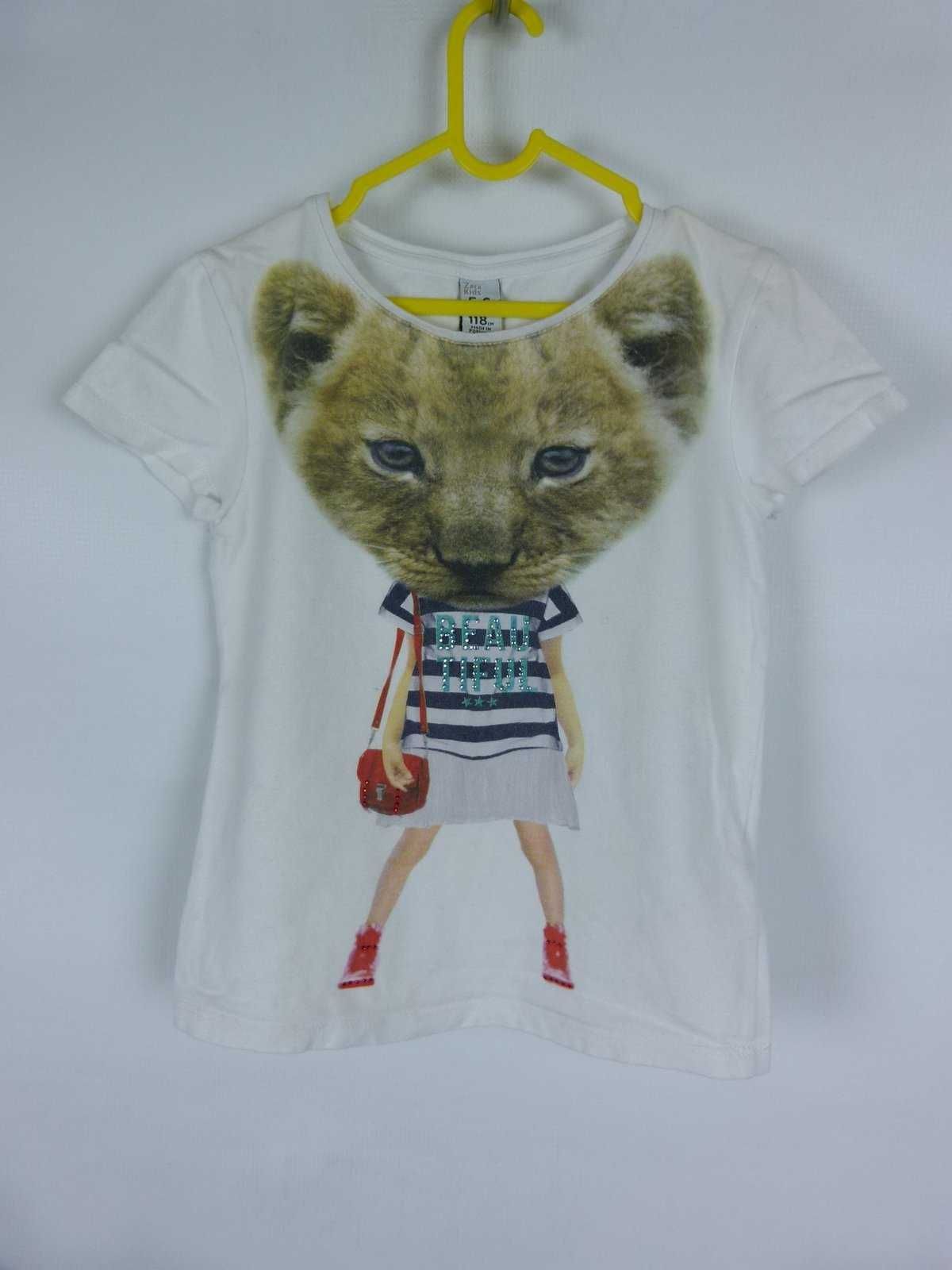 ZARA Kids t-shirt koszulka 5 - 6 lat / 116 cm