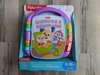 Музична книжечка з віршами від Mattel Fisher-Price книга вірші пісні