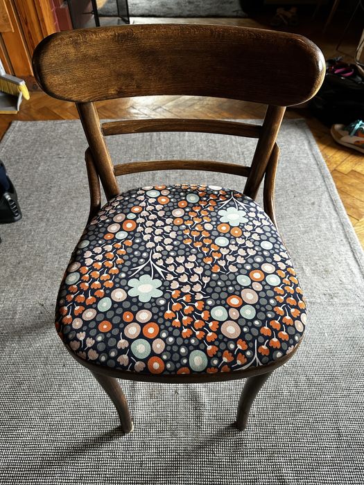 Vintage taborety + krzeselka = odnowione