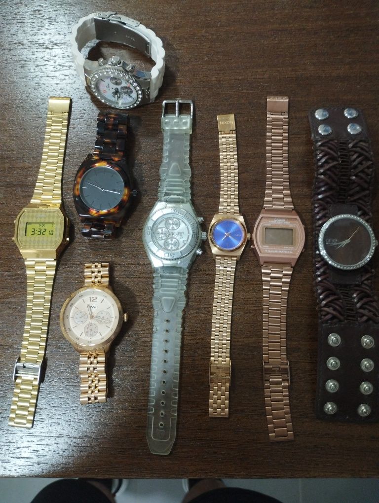 Relógios Casio Swatch D&G Tommy Lacoste Burberry