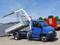 Renault Mascott 130 DCI Wywrotka / Kiper 3-Str + HDS Oryginał  !!