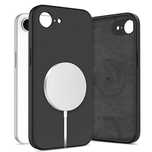 Tech-Protect Liquid Silicone Magsafe Iphone 16E Black