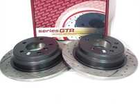 TARCZE hamulcowe 298mm lite wiercone BMW E39 520 d 523 525 TD TDs TYŁ