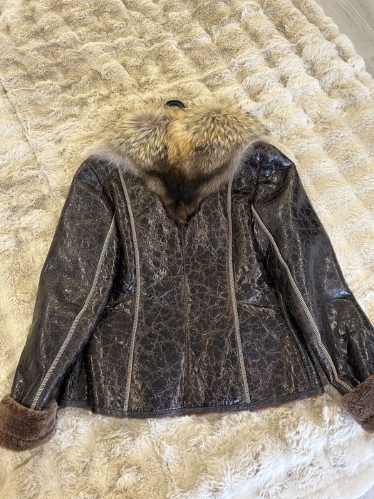 Зимова жіноча дублянка / парка / зимняя женская дубленка