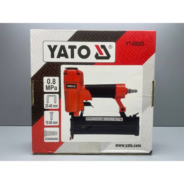 Степлер пневматичний для скоб і цвяхів YATO YT-09203