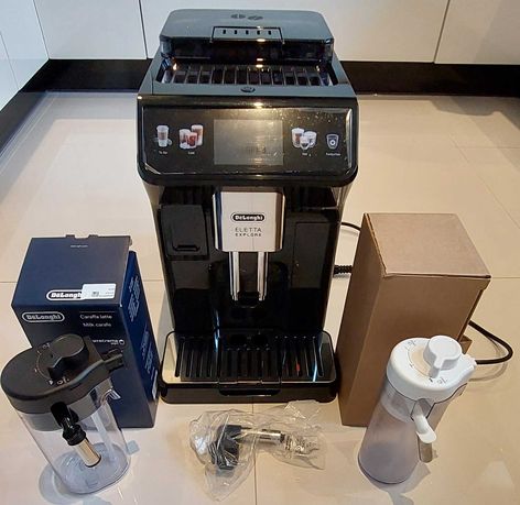 Ekspres do kawy DeLonghi Eletta Explore ECAM 450.55.G jak nowy! 308kaw