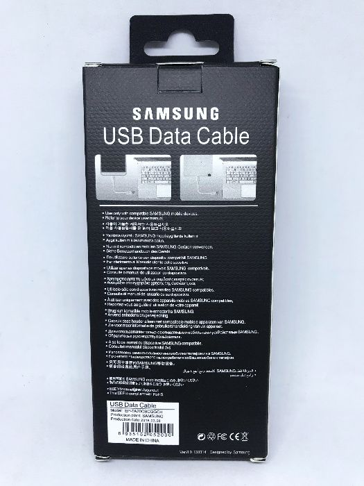 Cabo carregador original Samsung Type-C (USB-C)