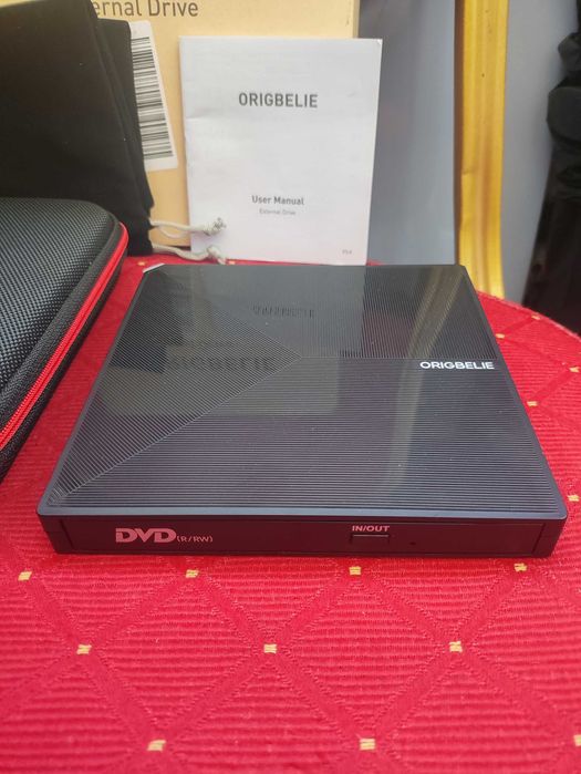 Zewnętrzna Nagrywarka CD DVD Czytnik płyt Napęd Komputera PC Laptopa