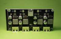 Плата зарядки USB QC3.0 2.0 DC-DC 5V, 9V, 12V... XFW-KC42-4 DC 6-32V