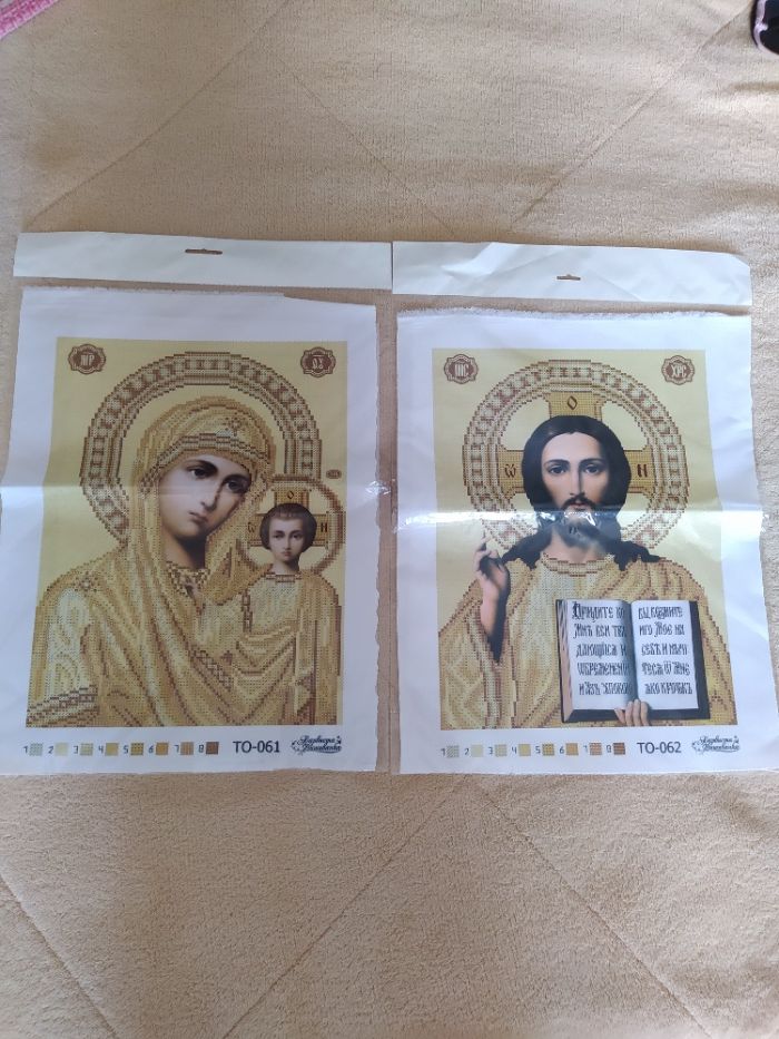 Дві схеми для вишивки бісером Барвиста Вишиванка