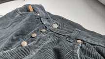 Spodnie sztruksowe wrangler czarne vintage