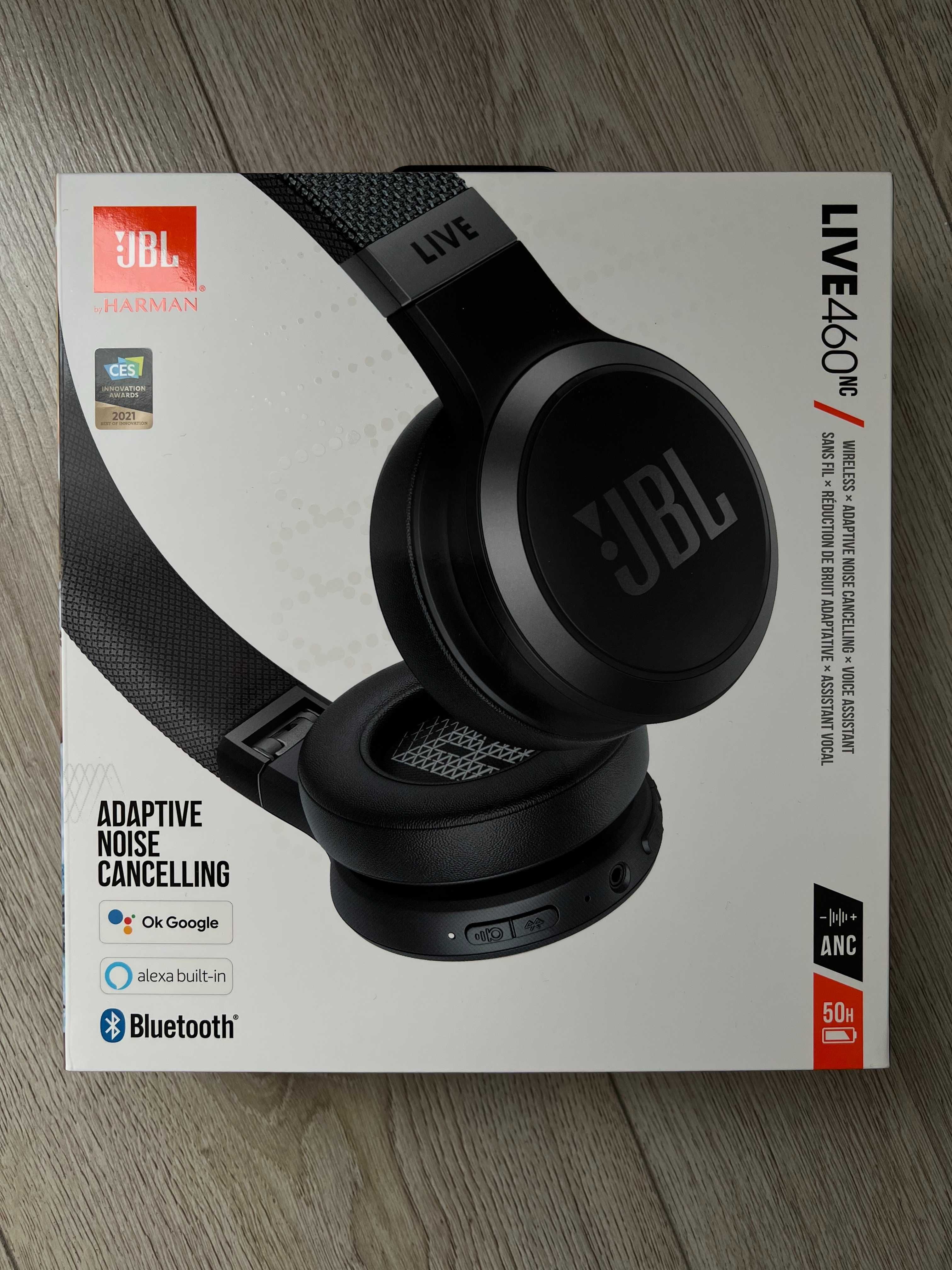 Навушники JBL Live 460NC Black