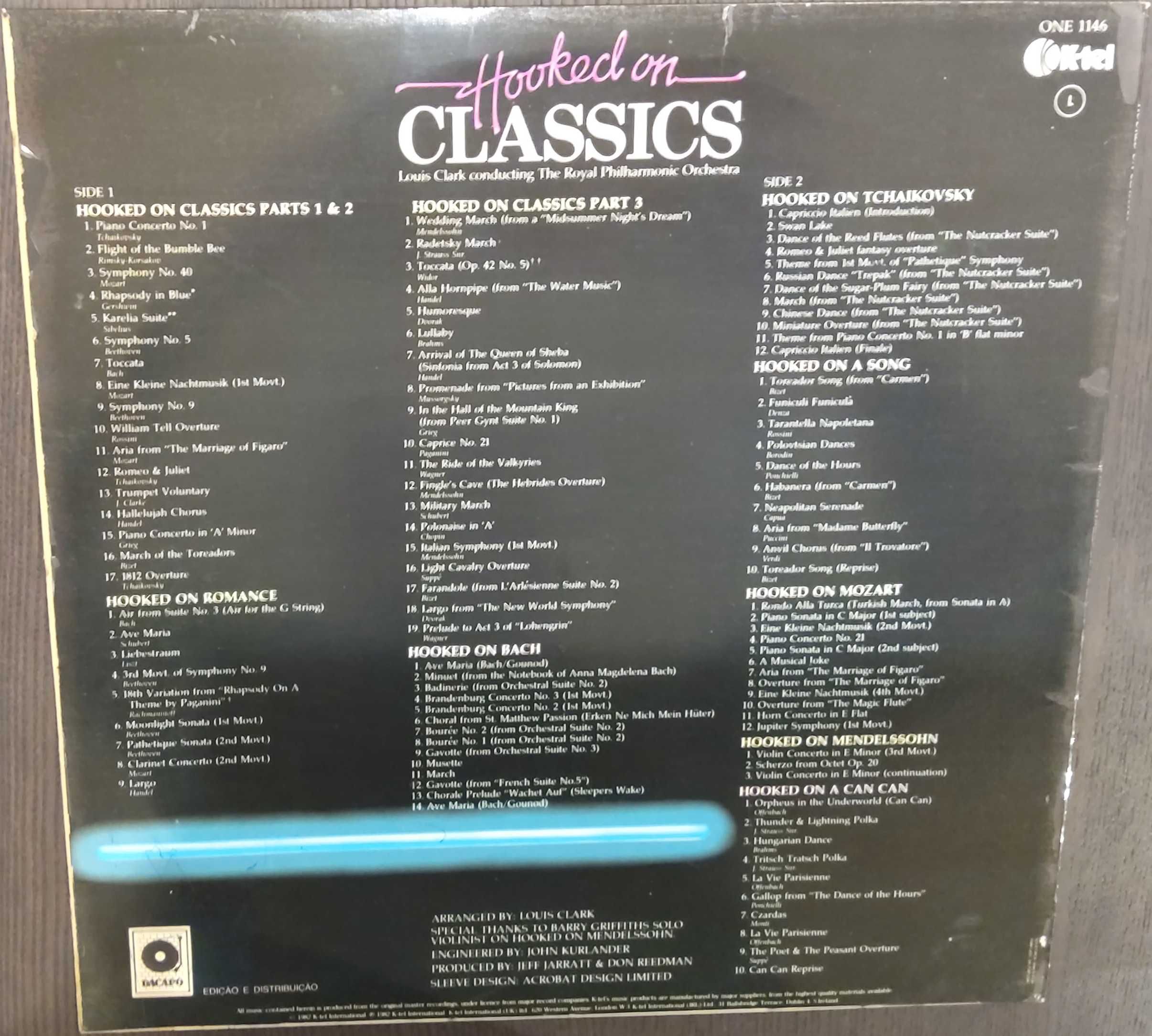 Vinil Lp - Hooked On Classics