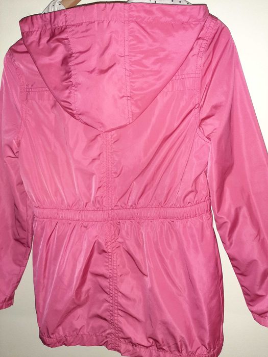 Parka impermeável com capuz rosa Sfera 13-14 anos (152-164 cm)